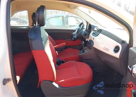 2012 Fiat 500 Pop from USA, damaged, VIN 3C3CFFAR9CT130480